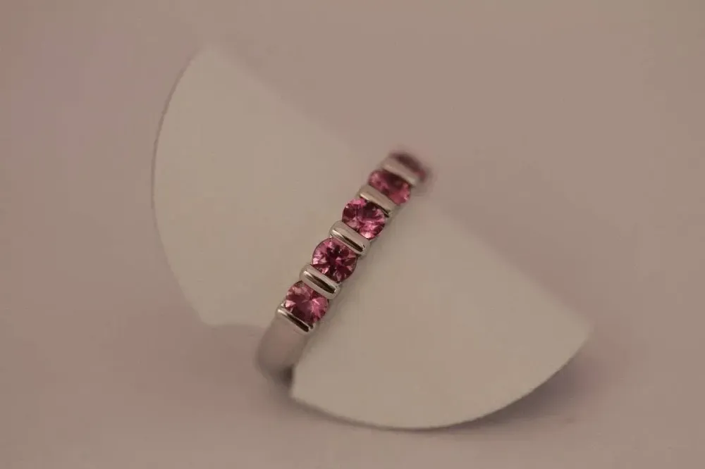 Bague argent massif grenats rhodolite